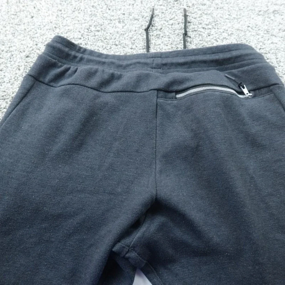 Nike‎ Sweatpants Mens L Gray Swoosh Jogger Drawstring Athletic Workout Gym Pants